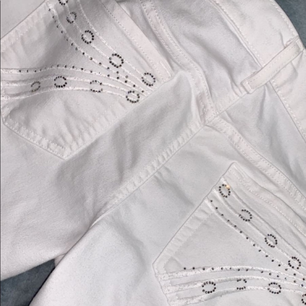 7 FOR ALL MANKIND WHITE DOJOS
